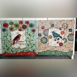 Pier 1 Colorful Bird Wall Art Set